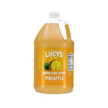 Pineapple Snow Cone Syrup 1 Gallon